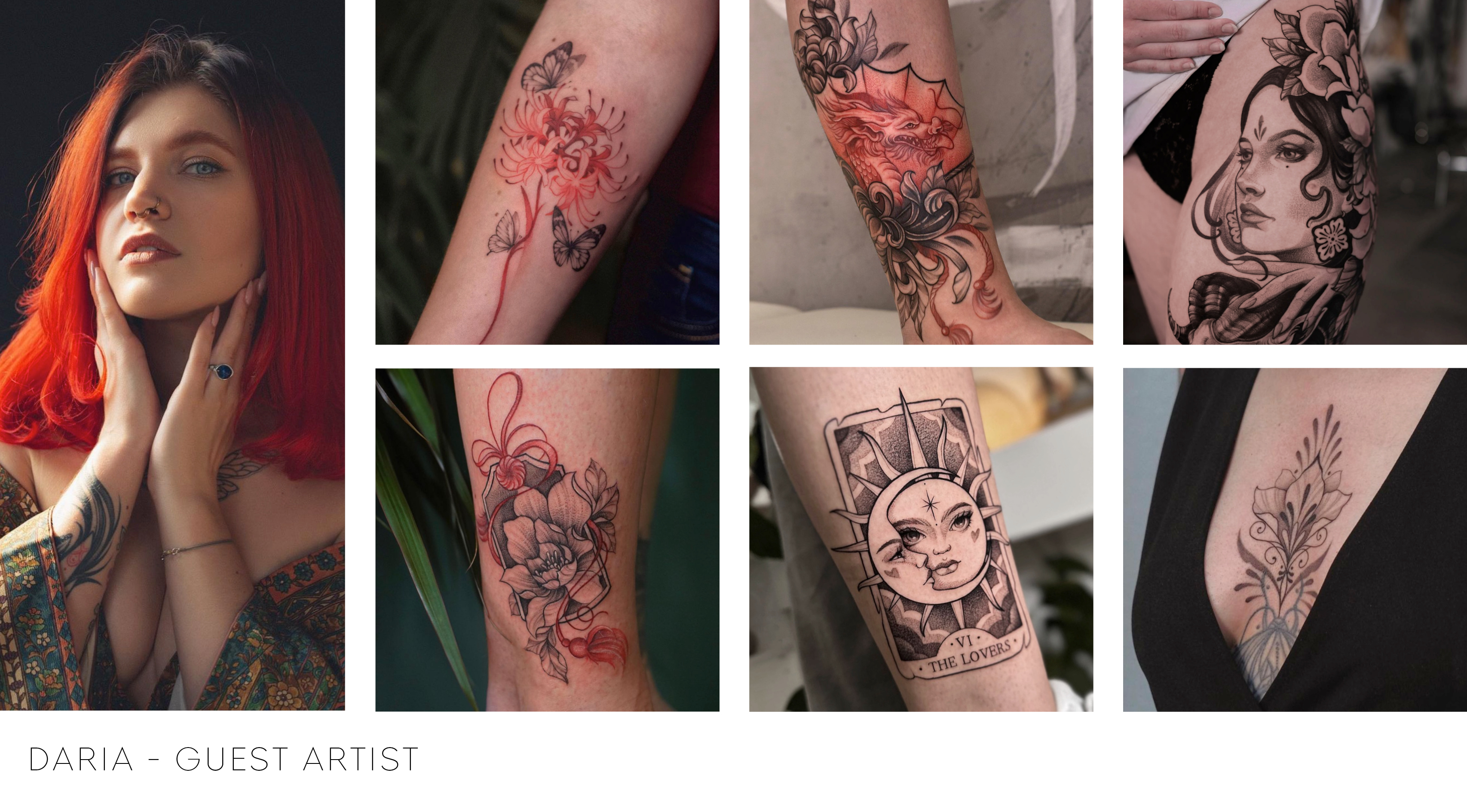Daria More Tattoo Artist Portfolio Sullivan Ink