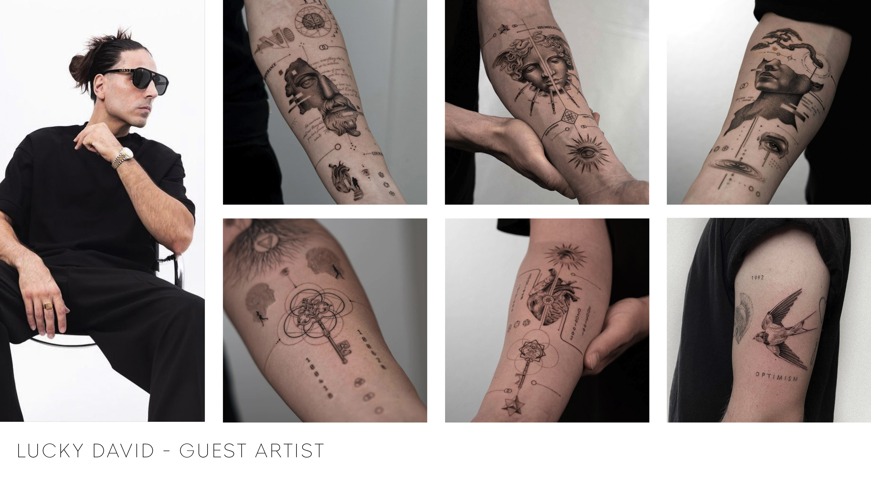 Lucky David Tattoo Artist Portfolio Sullivan Ink